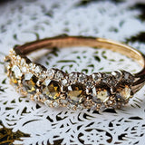 【ローズカット】天然ブラウンダイヤモンド リング