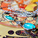 天然パライバトルマリン 天然ピンクダイヤモンド ネックレス