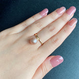 【さくらパール】花の宴 18金リング