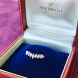 MIKIMOTO ミキモト 天然ダイヤモンド ヴィンテージリング