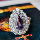 【幻の宝石 ロシア産アレキサンドライト】1.46ct 天然ダイヤモンド GIA プラチナリング