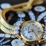 【OH済み】JAEGER LE COULTRE ジャガー・ルクルト バックワインド 金無垢時計