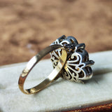 アンティーク ダッチローズカットダイヤモンド リング