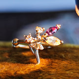 【お値下げ】イヤーカフ 天然アレキサンドライト 天然ロイヤルブルームーンストーン 天然ローズカットダイヤモンド 新品