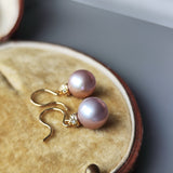 【さくらパール】花の雫 18金ピアス