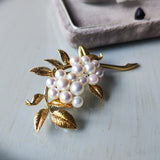 MIKIMOTO ミキモト あこや真珠 ブローチ