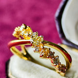 【カラーダイヤ】天然ダイヤモンド リング