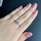 【幻のサファイア ヨーゴ渓谷】天然サファイア 天然ダイヤモンド リング