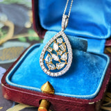 【お値下げ】天然ローズカットダイヤモンド ネックレス