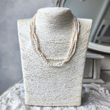 TASAKI 田崎真珠 淡水真珠 3連ネックレス