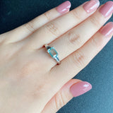 【希少石】天然バナジウムベリル リング