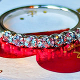 天然アレキサンドライト ハーフエタニティリング