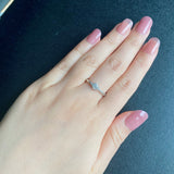 【Dカラー】天然ダイヤモンド 0.366ct リング