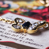 Van Cleef & Arpels ヴァンクリーフ&アーペル パピヨン ネックレス ダイヤモンド サファイア