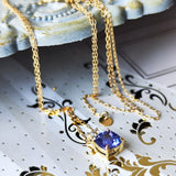 【お値下げ】天然タンザナイト 天然ダイヤモンド ネックレス