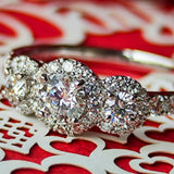 【Dカラー】天然ダイヤモンドリング0.308ct