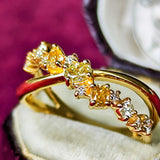 【カラーダイヤ】天然ダイヤモンド リング