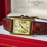 Cartier カルティエ マストタンク クォーツ 腕時計