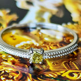 【お値下げ】カラーダイヤ 天然ダイヤモンド FANCY DEEP YELLOW リング