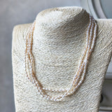 TASAKI 田崎真珠 淡水真珠 3連ネックレス