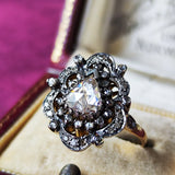 アンティーク ダッチローズカットダイヤモンド リング
