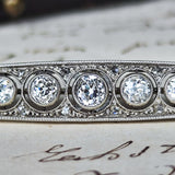 イギリス アンティーク オールドマインカット ローズカット ブローチ