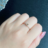 【お値下げ】天然ブラウンダイヤモンド リング