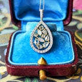 【お値下げ】天然ローズカットダイヤモンド ネックレス