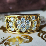 MIKIMOTO ミキモト 天然ダイヤモンド 0.77ct 18金リング