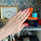 【トップカラー】天然パライバトルマリン 天然ダイヤモンド プラチナリング