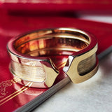 Cartier カルティエ 2C(デューブル・シー)18金YG 11号