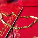 Cartier カルティエ メカノ チェーンブレスレット 18金