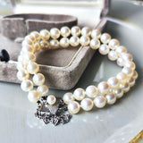 MIKIMOTO ミキモト あこや真珠 2連ブレスレット