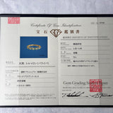 天然パライバトルマリン 天然ダイヤモンド 一文字タイプ 18金リング