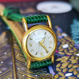 【金無垢】JAEGER LE COULTRE ジャガー・ルクルト バックワインド 手巻き腕時計