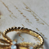 GUCCI グッチ ル マルシェ デ メルヴェイユ ダイヤモンド 蝶モチーフ リング