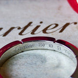 Cartier カルティエ マイヨンパンテール ダイヤモンド 18金WG リング 51