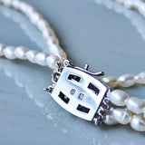 TASAKI 田崎真珠 淡水パール 3連ネックレス