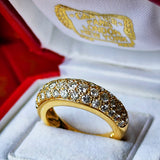 Cartier カルティエ ミミリング ダイヤモンド 18金 9号