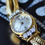 【OH済み】JAEGER LE COULTRE ジャガー・ルクルト バックワインド 金無垢時計