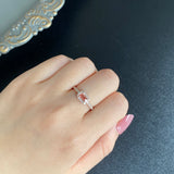 【お値下げ】天然ヴェイリネナイト 天然ダイヤモンド リング