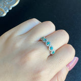 【お値下げ】天然パライバトルマリン 天然ダイヤモンド リング