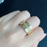 【Vintage Cartier】カルティエ パンテール オリアンヌ ダイヤモンドリング 18金YG リング