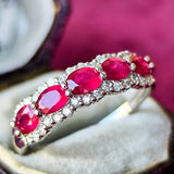 【お値下げ】天然ルビー 天然ダイヤモンド リング