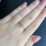 【ピンクダイヤ】FANCY BROWNISH ORANGY PINK 天然ダイヤモンド リング