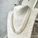 【お値下げ】あこや ベビーパール 5連ネックレス