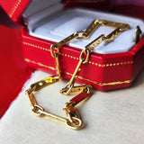 Cartier カルティエ メカノ ブレスレット 18金YG