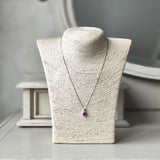 【ビルマ産】天然ルビー 天然ダイヤモンド ネックレス