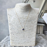 【お値下げ】天然タンザナイト 天然ダイヤモンド ネックレス