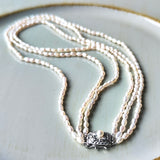 TASAKI 田崎真珠 淡水真珠 3連ネックレス